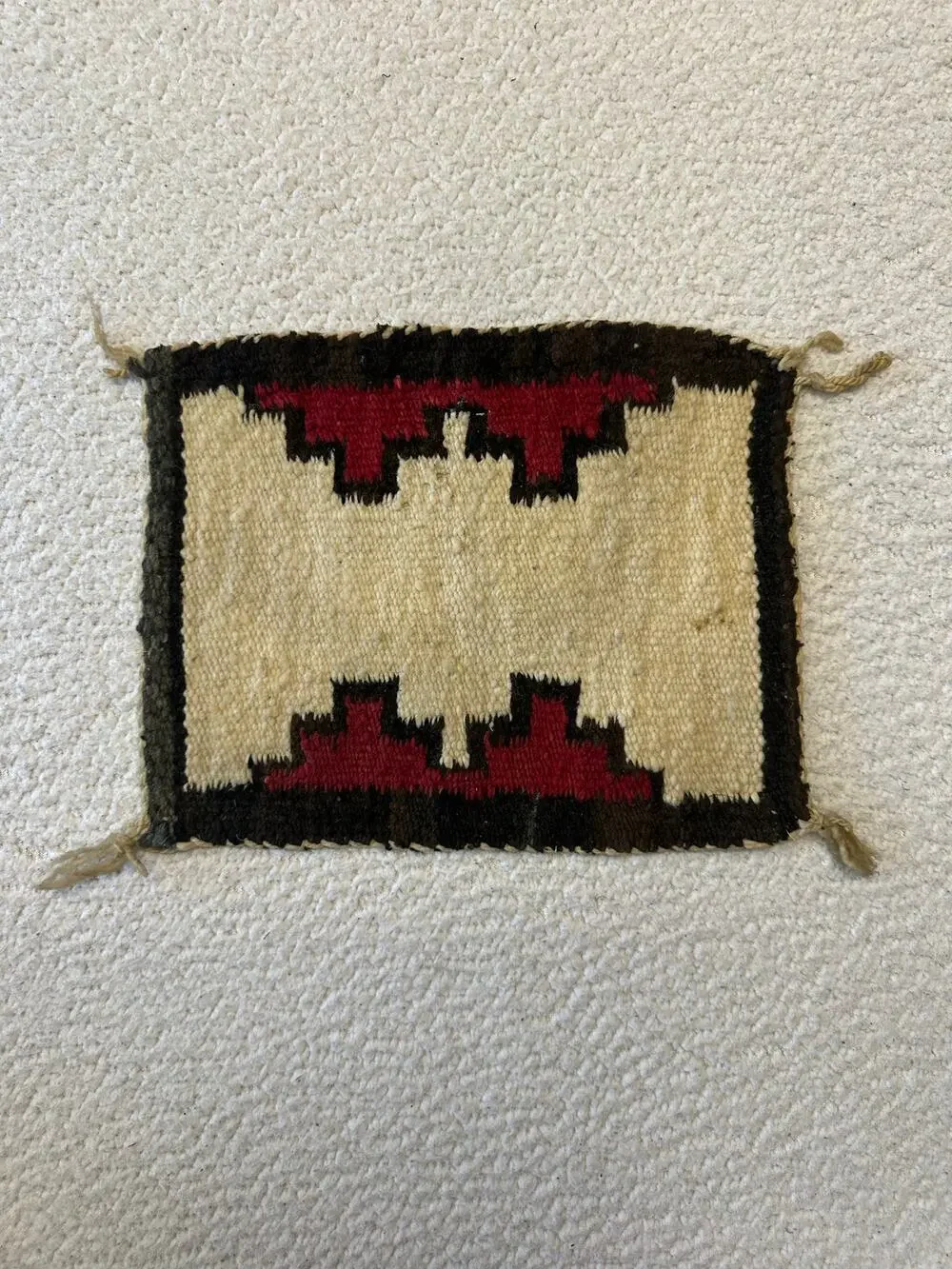 Vintage Southwestern Small Tapestry 9x12”